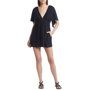 Free People Beach La La Flutter Sleeve Romper Size XS